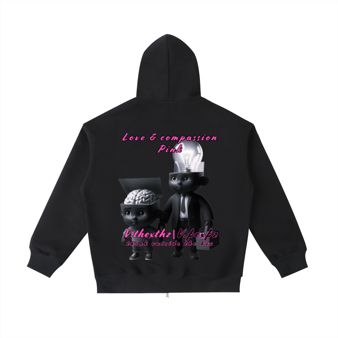 Essential Heavyweight Heavyweight love and compassion  Pocket Hoodie