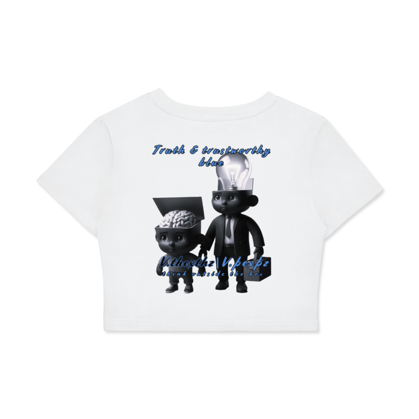Fitted Crop Cotton T-Shirt
