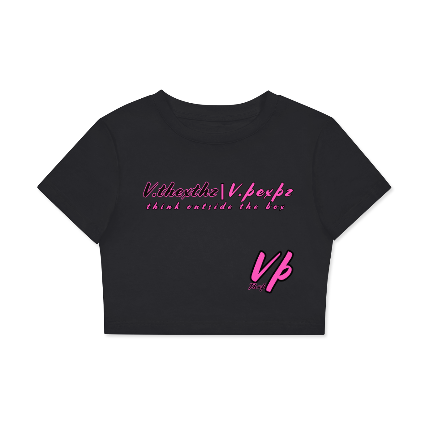 Fitted Crop Cotton T-Shirt