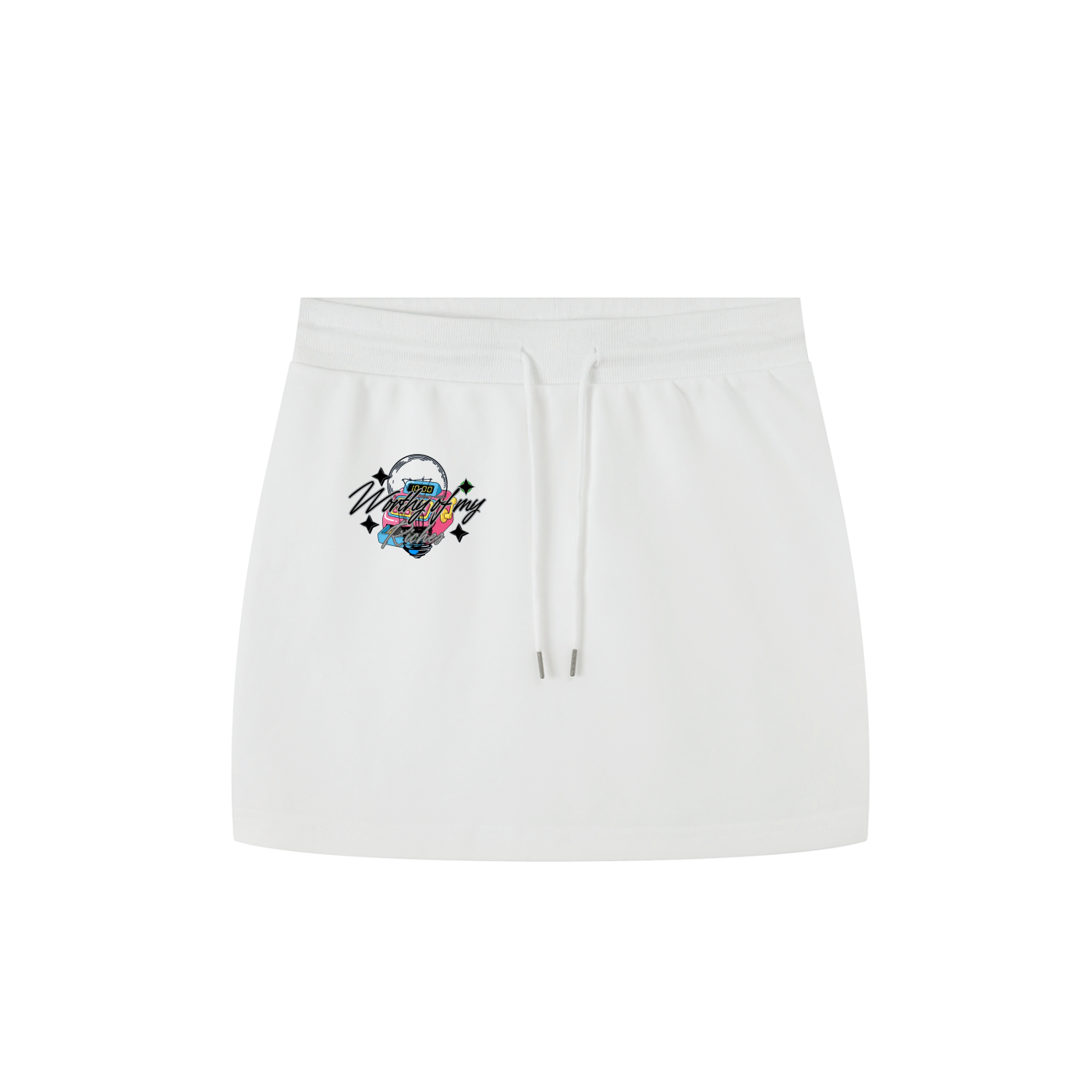 W.O.M.R Essential Drawstring Skirt