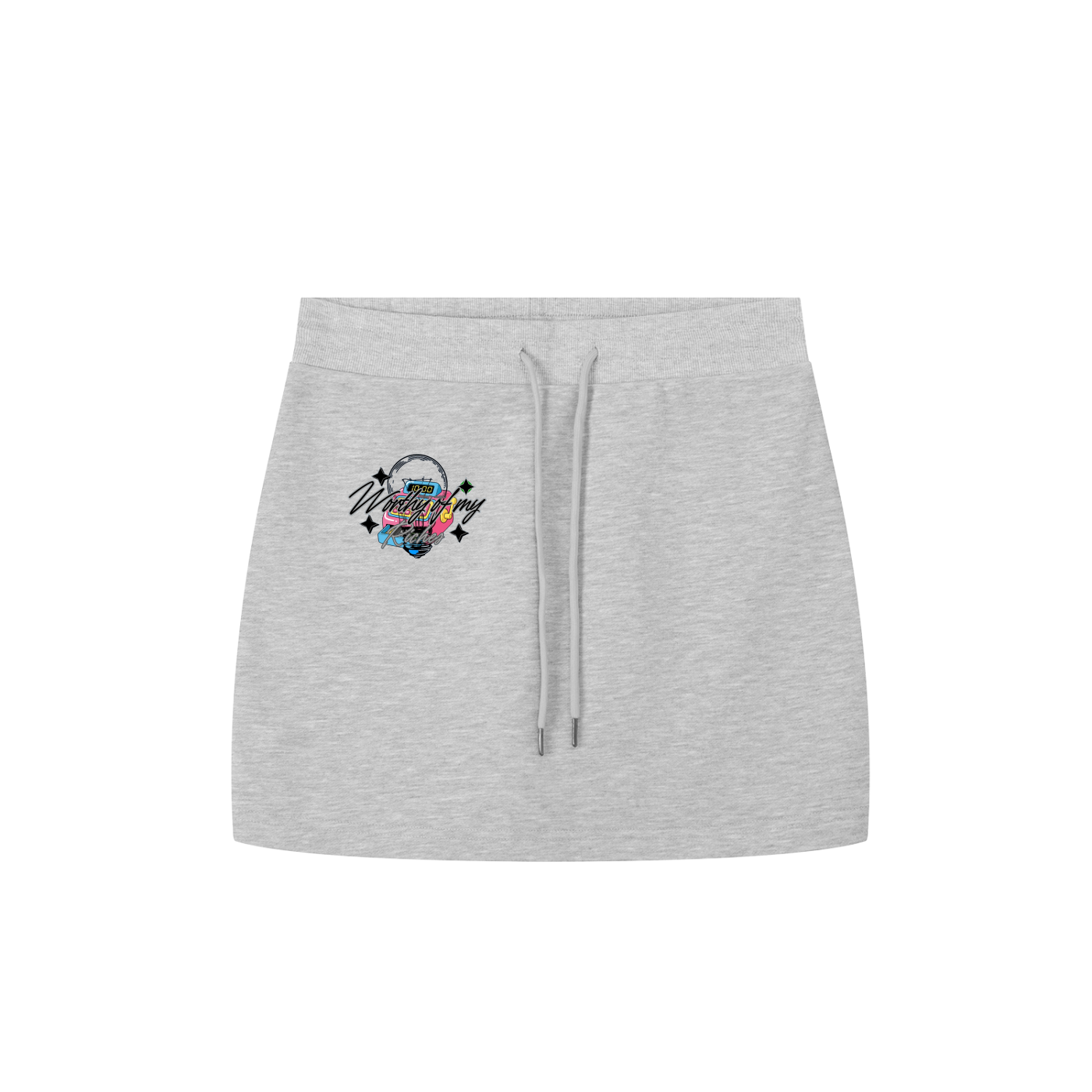 W.O.M.R Essential Drawstring Skirt