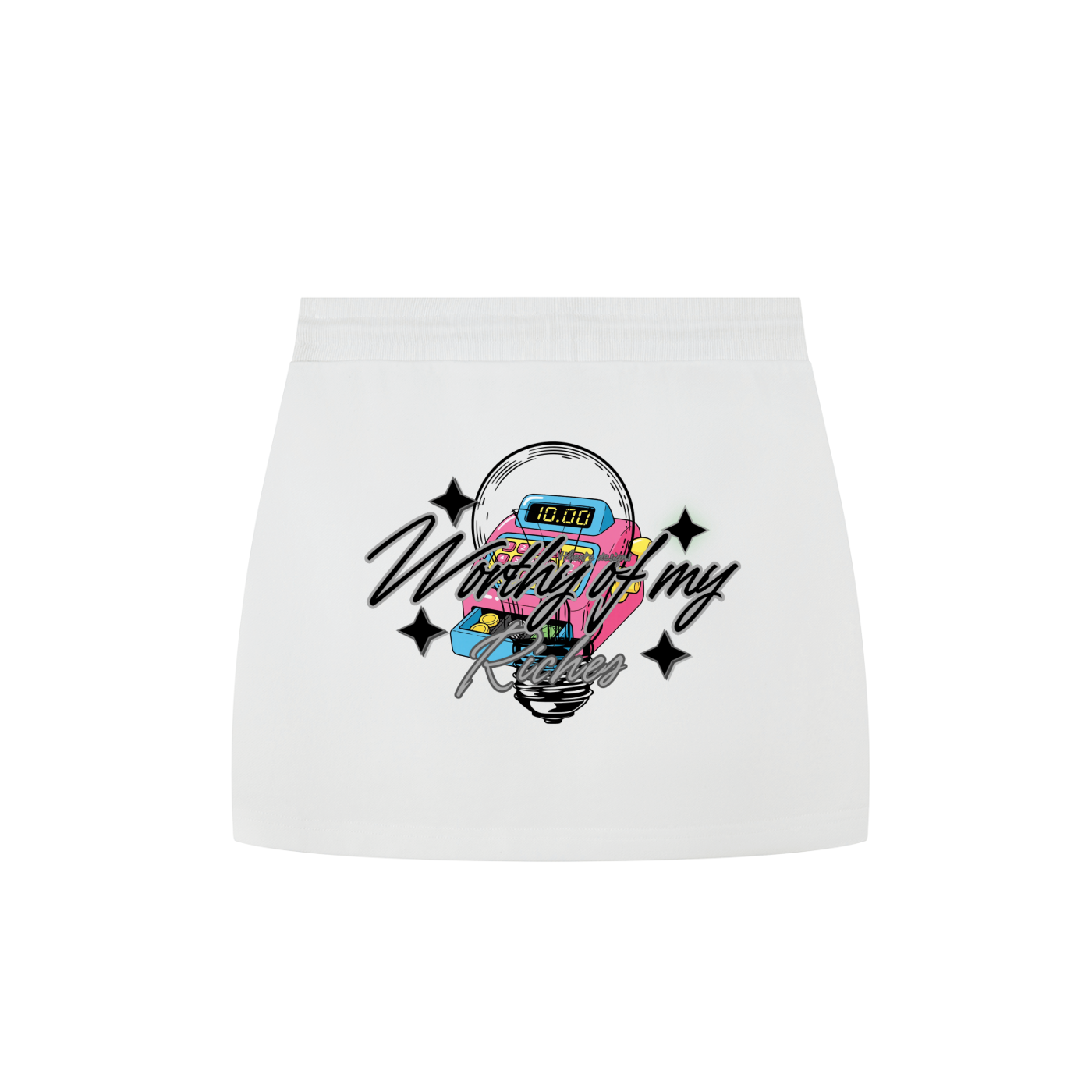 W.O.M.R Essential Drawstring Skirt
