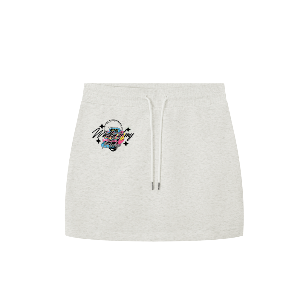 W.O.M.R Essential Drawstring Skirt