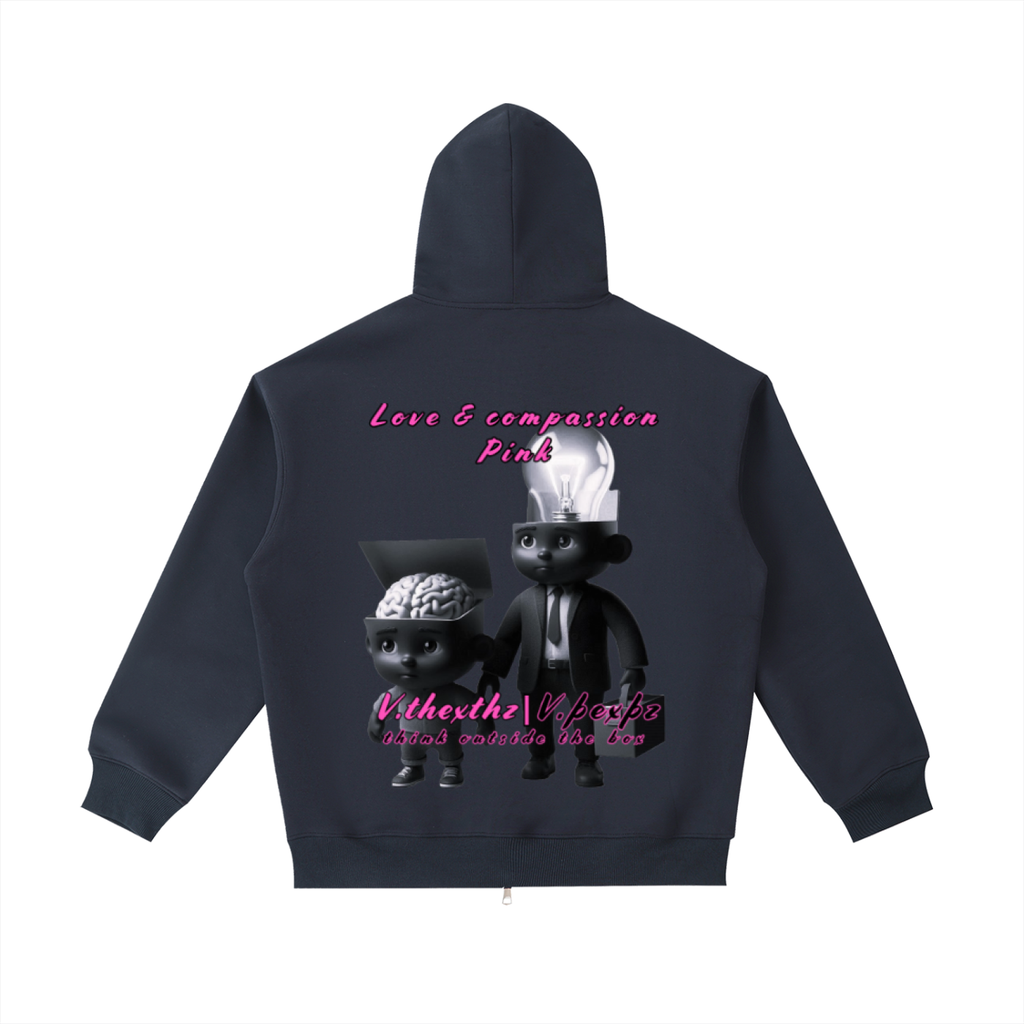 Essential Heavyweight Heavyweight love and compassion  Pocket Hoodie