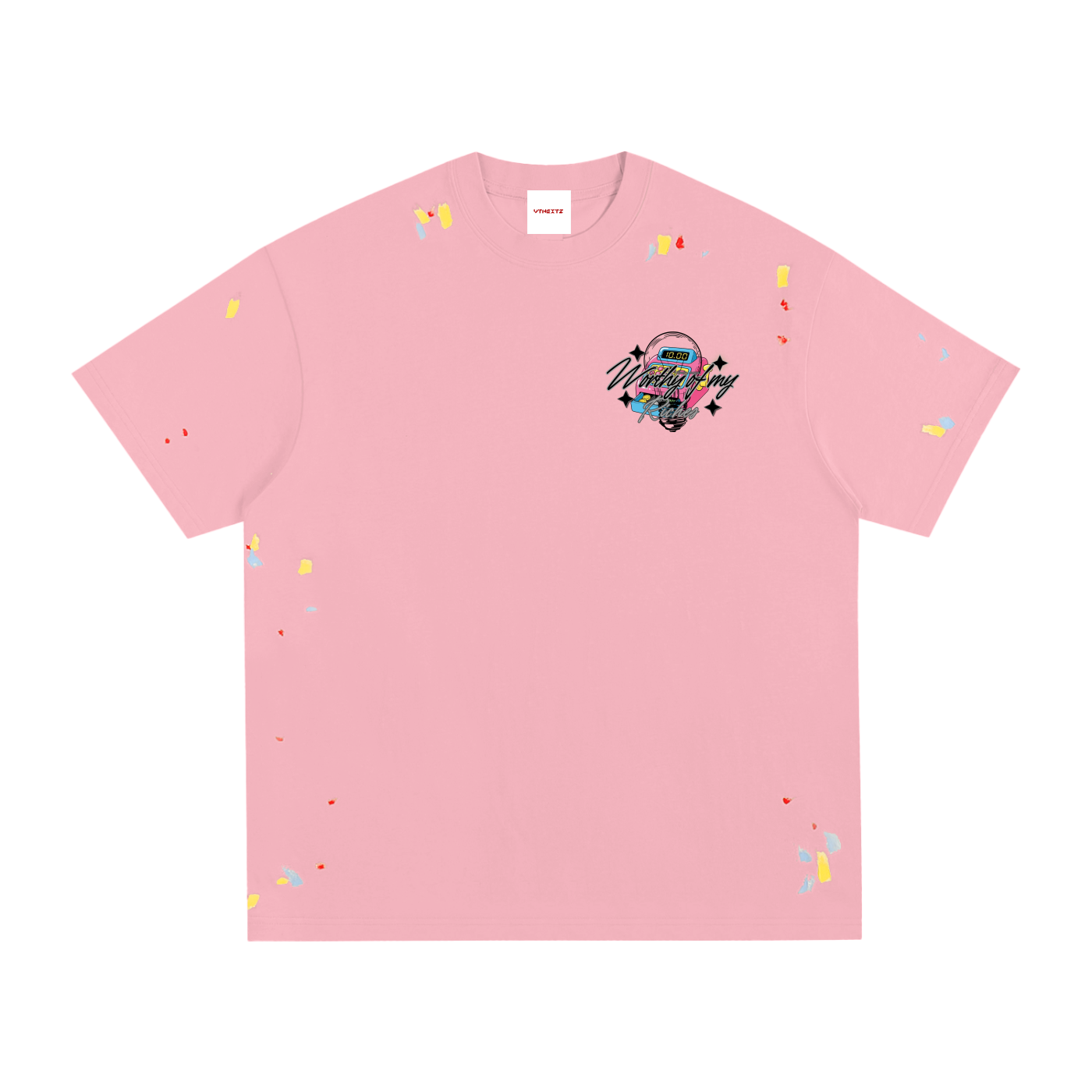 W.O.M.R Paint Splatter T-Shirt