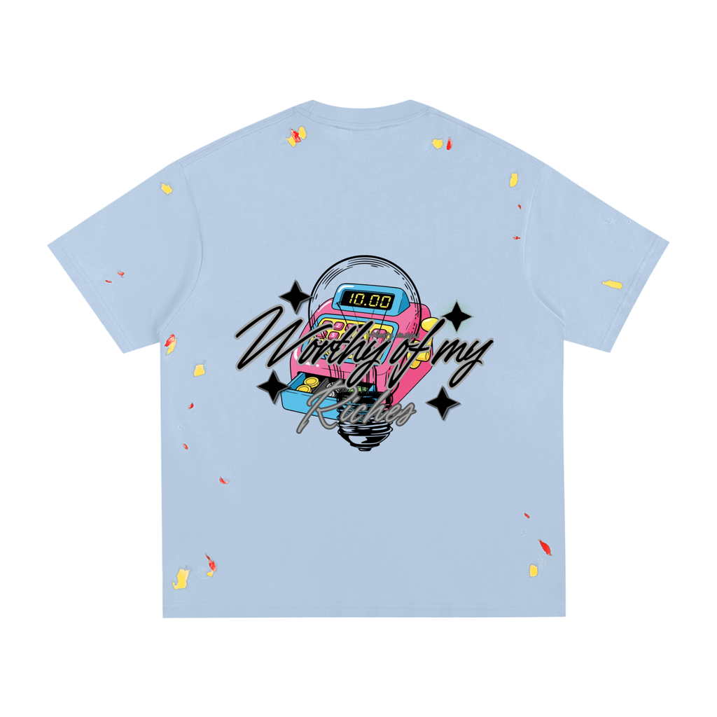 W.O.M.R Paint Splatter T-Shirt